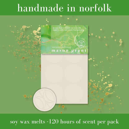 Lemongrass, Sage & Eucalyptus Soy Wax Melts