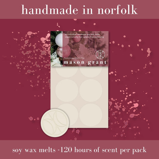 Frankincense, Myrrh & Pine Soy Wax Melts