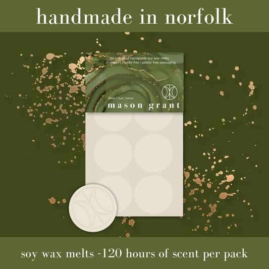 Moss, Oud & Vetiver Soy Wax Melts