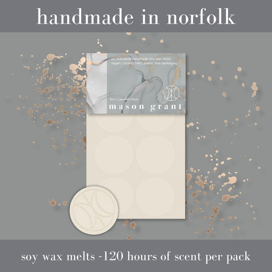 Birch, Jasmine & Musk Soy Wax Melts