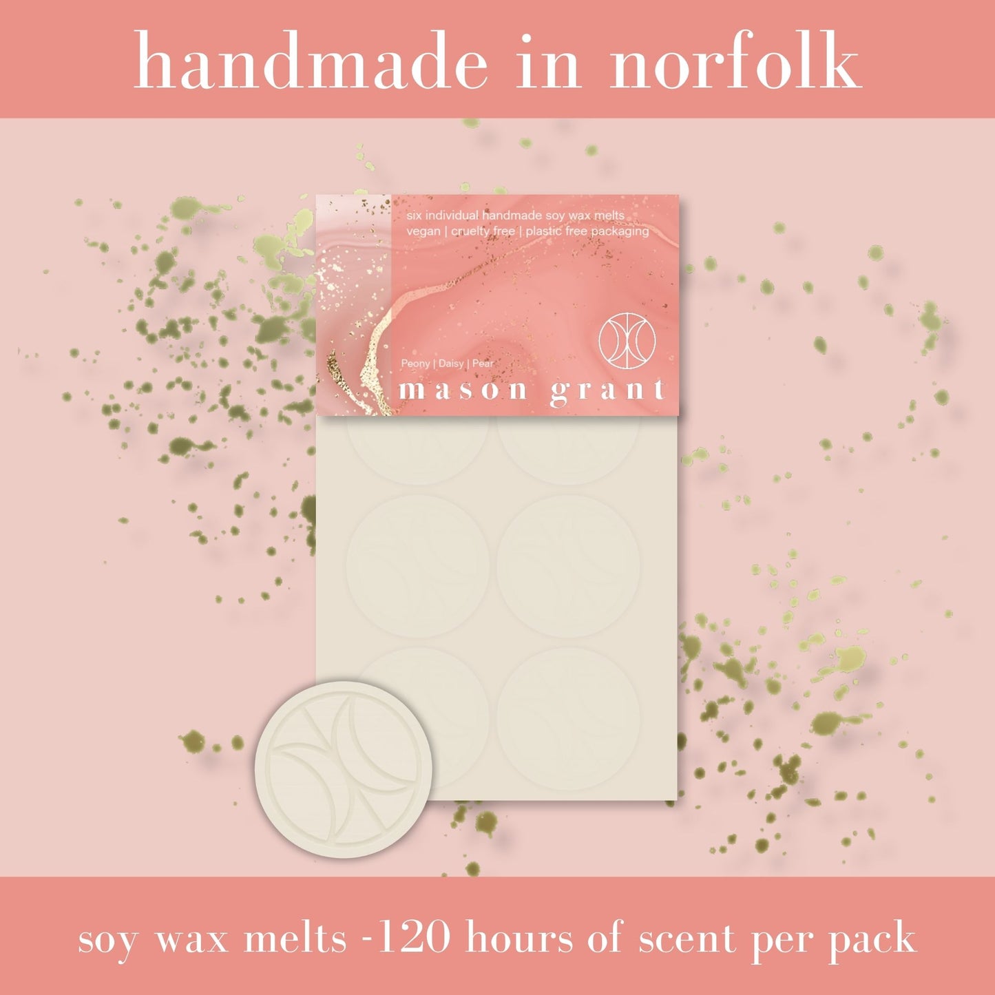 Peony, Daisy & Pear Soy Wax Melts