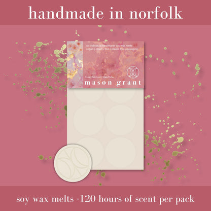 Rose, Patchouli & Shea Butter Soy Wax Melts
