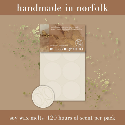 Woodsmoke & Tanned Leather Soy Wax Melts