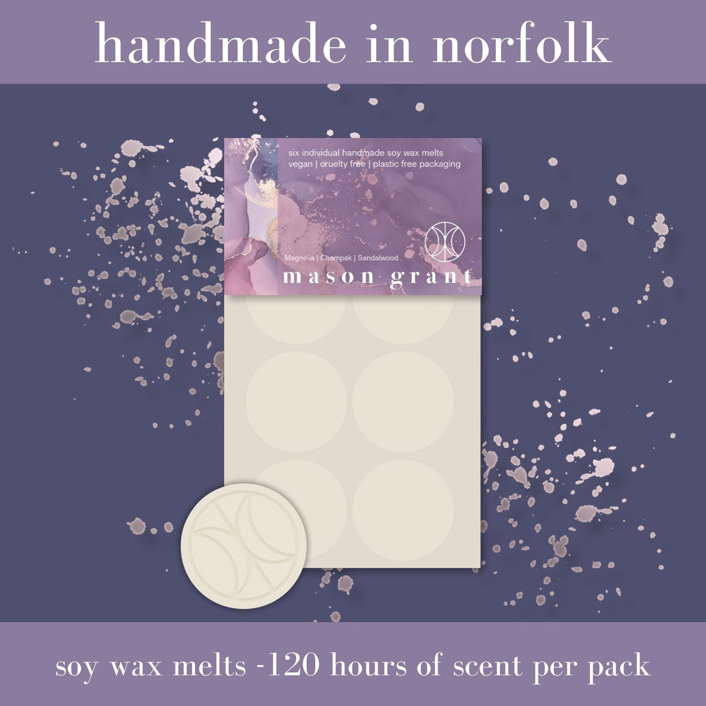Magnolia, Champak & Sandalwood Soy Wax Melts