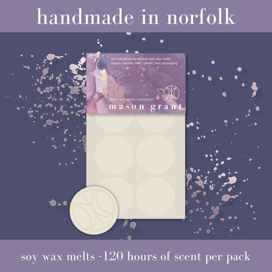 Magnolia, Champak & Sandalwood Soy Wax Melts